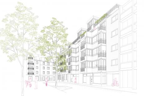 Ersatzneubau Wohnhaus Köchlistrasse